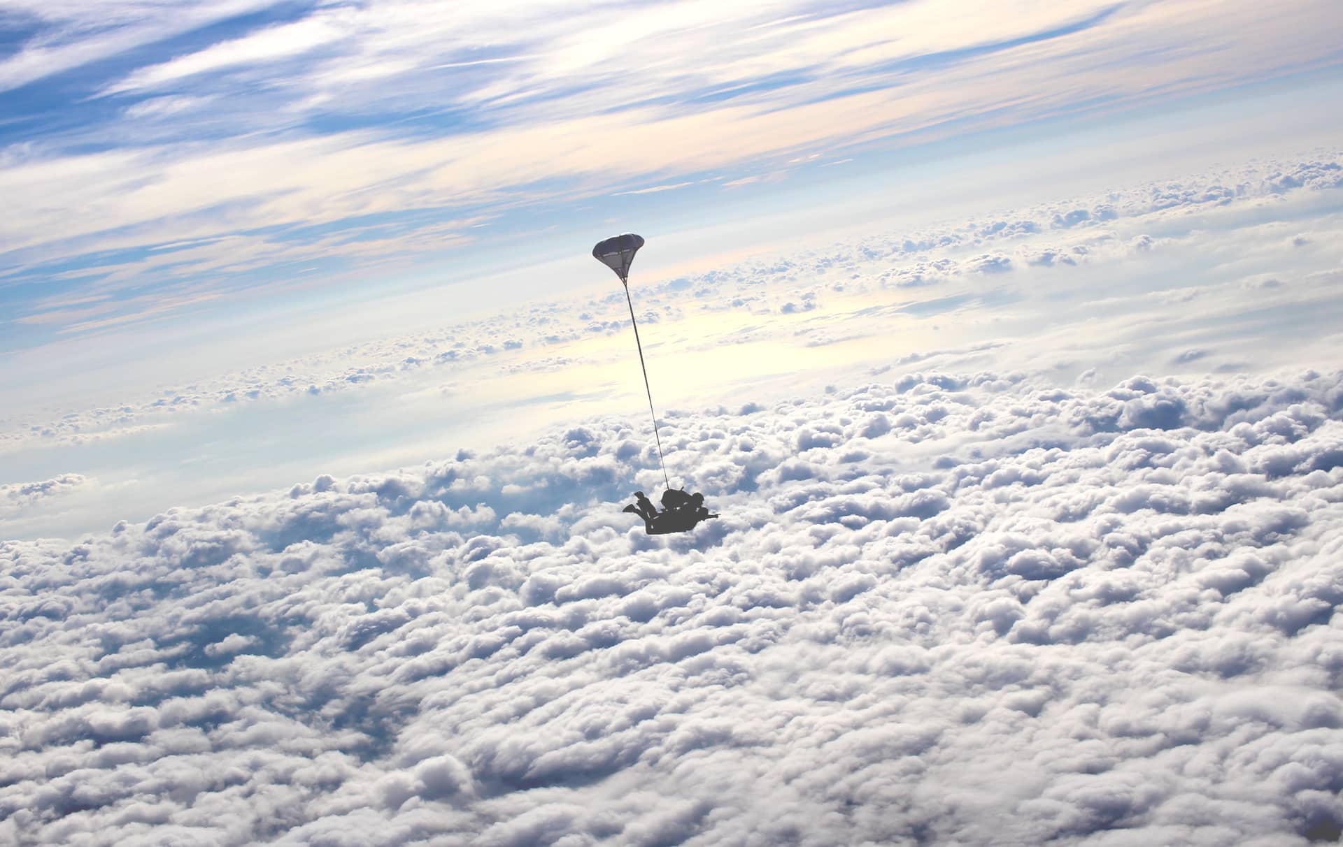 Saut en parachute en paca Newton